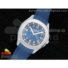 zf공장 파텍필립 아쿠아넛 5168G 42MM 스틸 블루다이얼 블루러버스트랩 Aquanaut 5168G 42mm SS Blue Dial on Blue Rubber Strap 324CS (Free box)