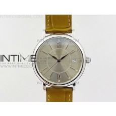 MK공장 IWC 포르토피노 IW458101 스틸 실버다이얼 가죽스트랩 IWC PORTOFINO IW458101 SS SILVER DIAL ON BROWN LEATHER STRAP MIYOTA 9015