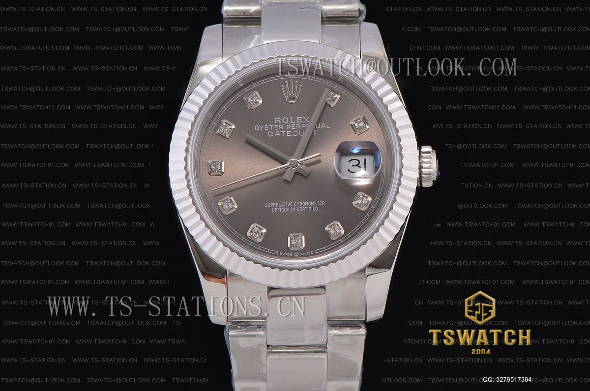 BP공장 데이저스트 36MM 그레이다이얼 브레이슬릿 Datejust 36mm BP High Grade Gray Dial SS Bracelet A2813