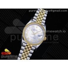 EW공장 롤렉스 데이저스트 36 옐로우골드콤비 실버다이얼 쥬빌레브레이슬릿 DateJust 36 SS/YG 126233 Silver Dial Roman Markers on Jubilee Bracelet A3235