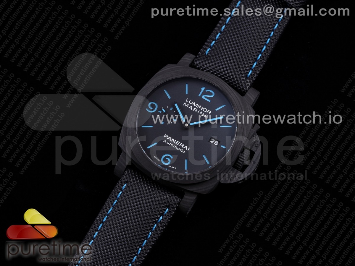 VS공장 파네라이 PAM1661 카본테크 블랙다이얼 케블러합성스트랩 PAM1661 Carbotech on Black Kevlar Composite Strap P.9010 Clone