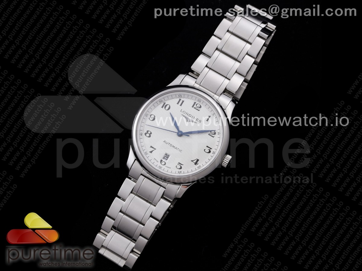 KZ공장 마스터컬렉션 화이트다이얼 브레이슬릿 Master Collection SS White Textured Dial on SS Bracelet A2892