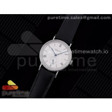 NM공장 노모스 탕고맛 화이트다이얼 가죽스트랩 Tangomat Automatic 38.3mm SS White Dial Roman Markers on Black Leather Strap A23J