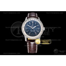 TF공장 브라이틀링 내비타이머 41MM 블루다이얼 가죽스트랩 Navitimer 1 41mm Brown SS/LE Blue TF A2824