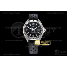 XT공장 포뮬러1 블랙다이얼 쿼츠 러버 Tag Heuer Formula 1 SS/RU Black XTF Swiss Qtz