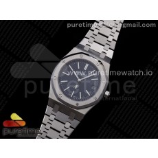 KZ공장 15202 블루다이얼 Royal Oak 39mm 15202 SS KZF 1:1 Best Edition Blue Textured Dial on SS Bracelet A2121