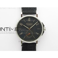 MK공장 노모스 아호이아틀란틱 블랙다이얼 나일론스트랩 Ahoi Atlantik 555 SS MKS 1:1 Best Edition Black Dial On Nylon Strap Seagull movement