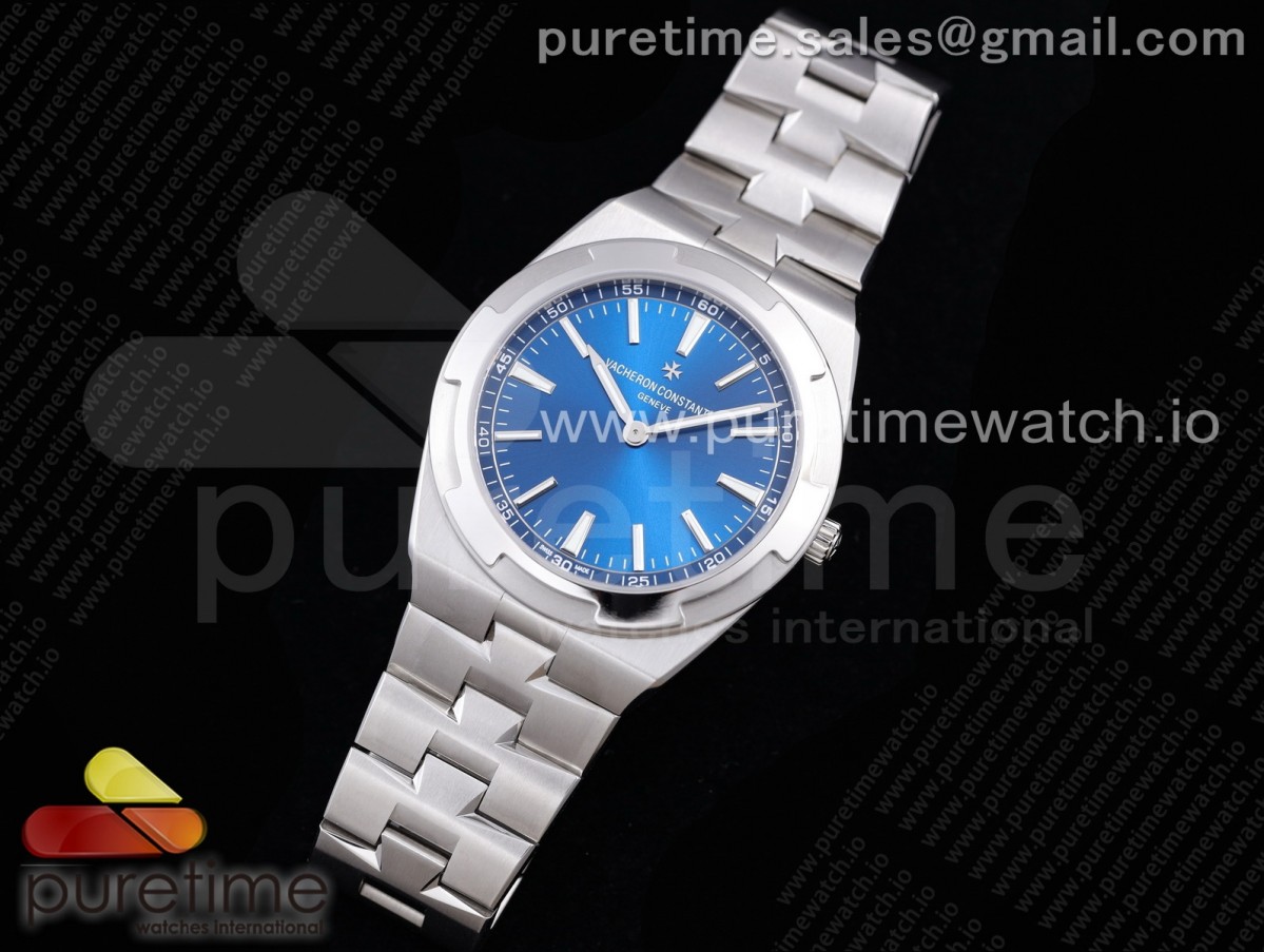 XF공장 오버시즈 블루다이얼 Overseas Ultra-Thin 2000V XF Best Edition Blue Dial on SS Bracelet A1120