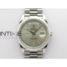 BP공장 롤렉스 데이데이트 40미리 실버다이얼 2836 Day-Date 40mm 228239 BP New Dial Version 904 SS Silver Stick Markers Dial on SS President Bracelet A2836