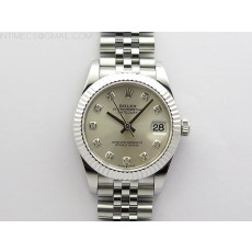 BP공장 롤렉스 데이저스트 31 실버다이얼 2813무브 21600진동 Datejust 31mm 278271 SS BP Best Edition Silver Crystal Markers Dial on Jubilee Bracelet