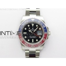 RO공장 펩시 블랙다이얼 GMT Master II 126719 BLRO Red/Blue Ceramic 316L Steel ROF Best Edition Black Dial on SS Bracelet A3186