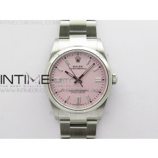 BP공장 롤렉스 오이스터퍼페츄얼 36미리 핑크다이얼 2813 Oyster Perpetual 36mm 126000 BP Best Edition Pink Dial on SS Bracele