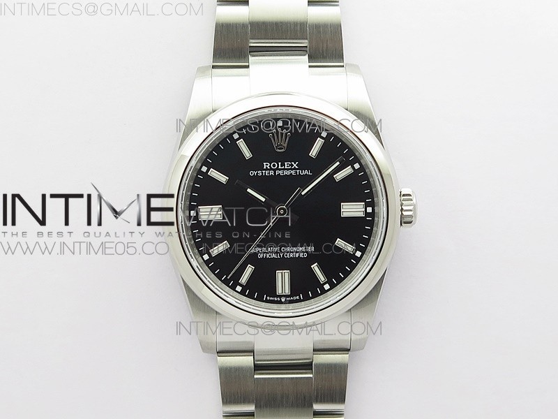 BP공장 롤렉스 오이스터퍼페츄얼 36미리 블랙다이얼 2813 Oyster Perpetual 36mm 126000 BP Best Edition Black Dial on SS Bracelet