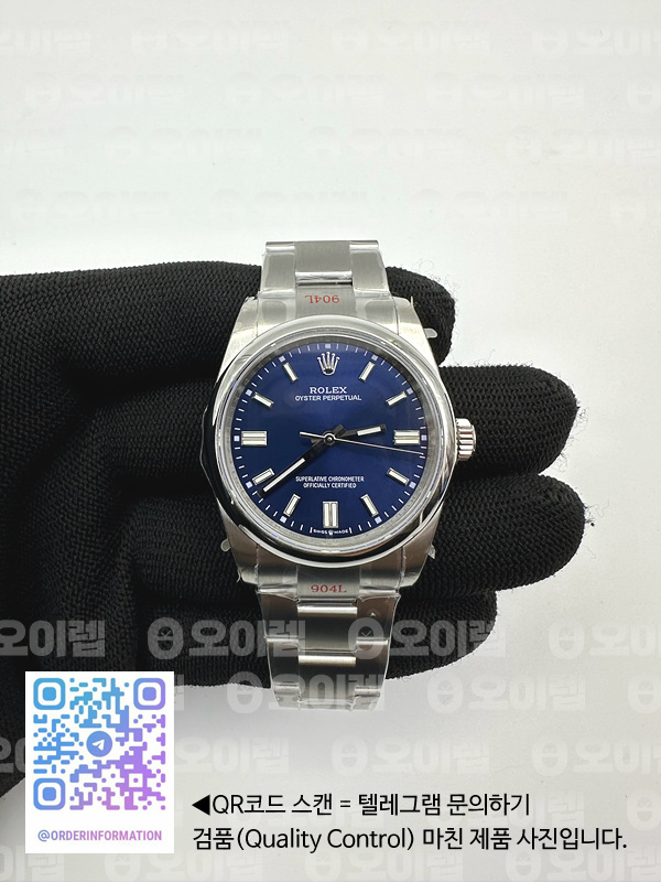 BP공장 롤렉스 오이스터퍼페츄얼 36 브라이트 블루 다이얼 3230무브먼트 BPF Rolex Oysterperpetual 36 Bright Blue Dial ref126000