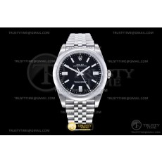 GM공장 롤렉스 오이스터퍼페츄얼 41 스틸 블랙다이얼 바인덱스 쥬빌레브레이슬릿 VR3230 GMF Rolex Oyster Perpetual 41 Black Dial Jubilee Braelet