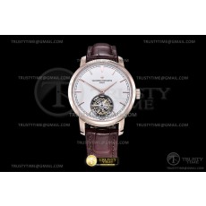 EUR공장 트레디셔널 뚜르비용 로골 화이트다이얼 가죽스트랩 Traditionnelle Tourbillon RG/LE Wht EURF Asia HW Tourb