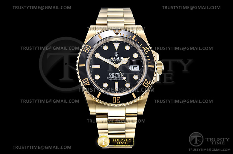 BP공장 롤렉스 서브마리너 흑금 3235 Submariner 126618LN YG/YG Black BPF A3235