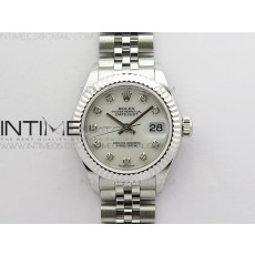 BP공장 롤렉스 데이저스트 28 자개다이얼 2671 Datejust 28mm 279174 SS BP Best Edition White MOP Crystal Markers Dial on SS Jubilee Bracelet ETA2671