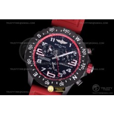 무명공장 브라이틀링 인듀어런스 프로 44 쿼츠 DLC블랙앤레드 Endurance Pro 44mm Red DLC/RU Black Swiss Qtz