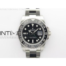 CLEAN공장 롤렉스 GMT마스터2 블랙 오이스터브레이슬릿 클린공장 GMT Master II 116710 LN 904L SS Clean Factory 1:1 Best Edition on Oyster Bracelet VR3186 CHS 클린