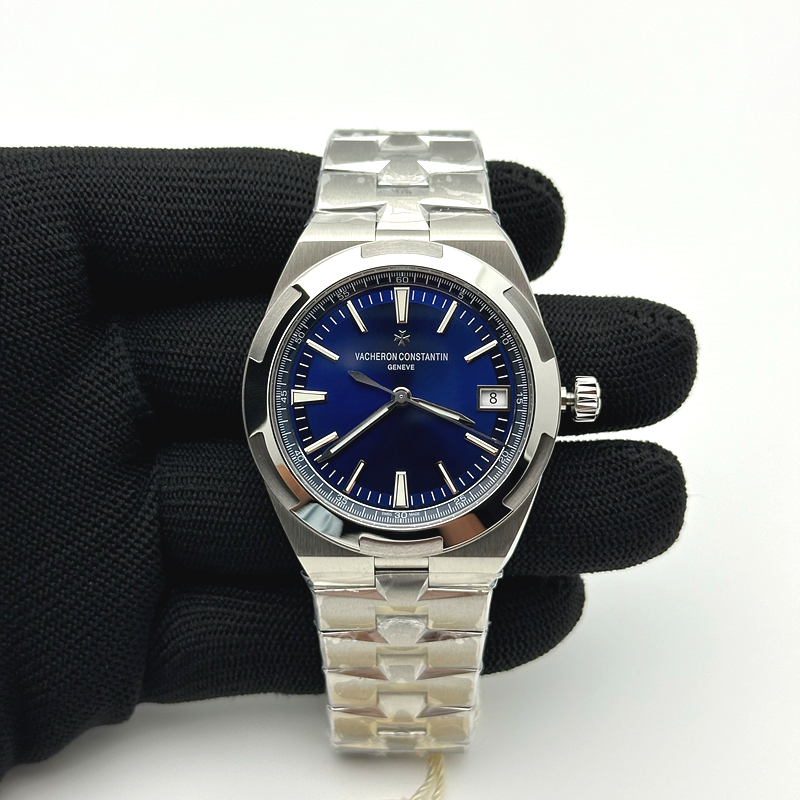 ZF공장 바쉐론콘스탄틴 오버시즈 4500V 스틸 블루다이얼 브레이슬릿 Overseas 4500V SS ZF 1:1 Best Edition Blue Dial on SS Bracelet A5100