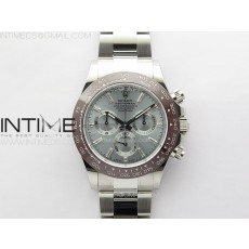 BT공장 롤렉스 세라믹 데이토나 아이스블루 8P다이아몬드인덱스 브레이슬릿 Daytona 116506 Brown Ceramic BTF 1:1 Best Edition Ice Blue Dial Crystal Marker on SS Bracelet SA4130 V2