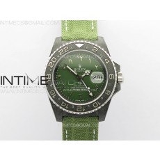 DIW공장 롤렉스 GMT마스터 그린다이얼 그린나일론스트랩 GMT Carbon DIWF Best Edition Green Dial on Green Nylon Strap SA3186 CHS