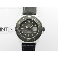 DIW공장 롤렉스 씨드웰러 화이트카본케이스 그린다이얼 그린나일론스트랩 Sea Dweller 43mm White Carbon 'IRBIS' DIWF Best Edition Carbon Dial on Black Nylon Strap A2824