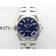 PP공장 바쉐론 콘스탄틴 오버시즈 47040 블루다이얼 브레이슬릿 Overseas 47040 SS PPF 1:1 Best Edition Blue dial on SS Bracelet A1226 PPF공장