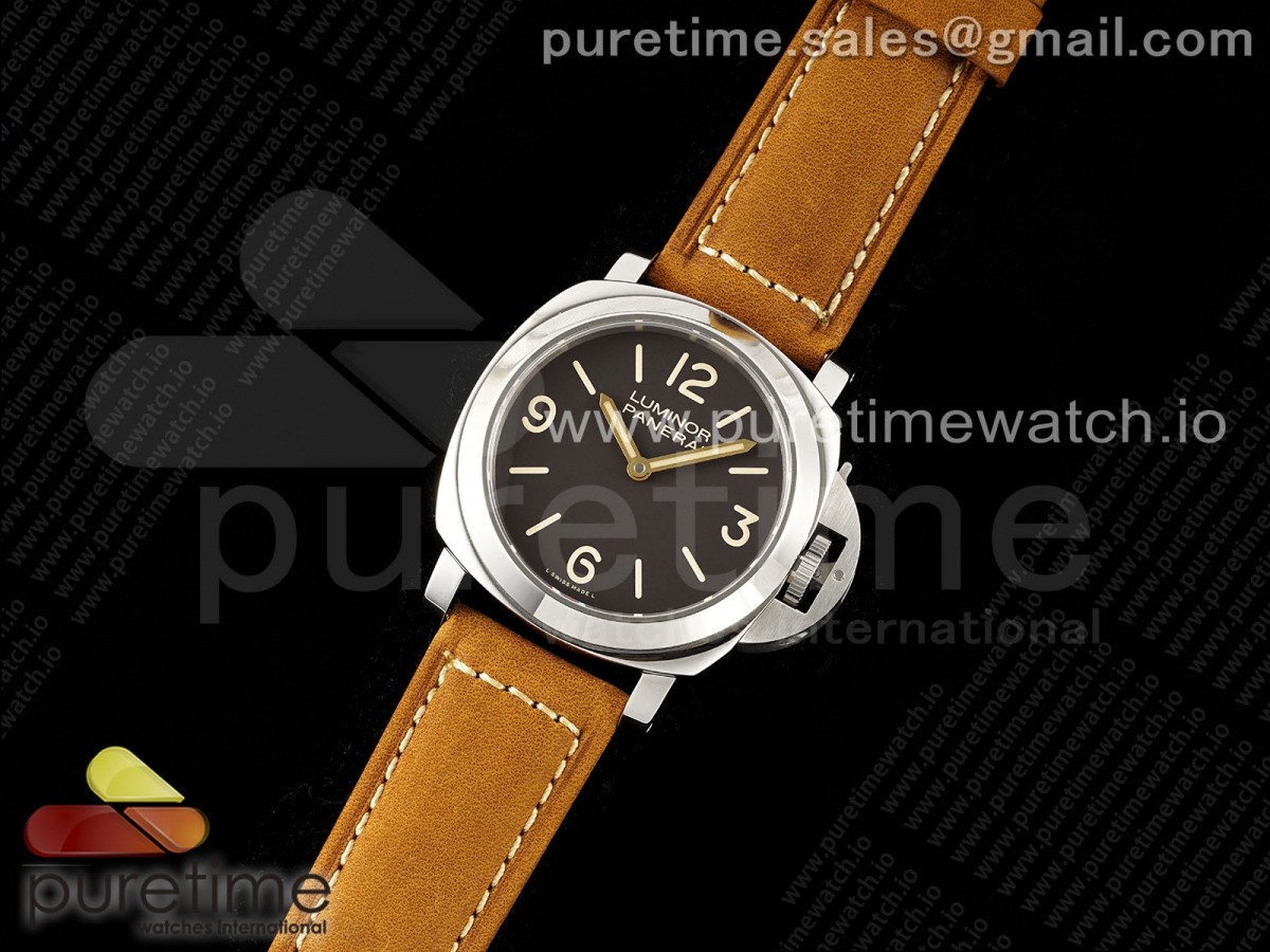 HW공장 파네라이 루미노르 PAM390 블랙다이얼 브라운스트랩 PAM390 N HWF 1:1 Best Edition Brown Dial on Brown Leather Strap A6497