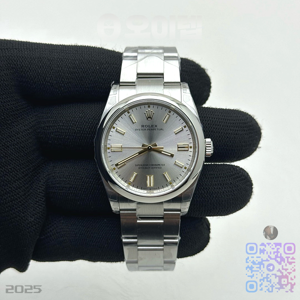 VS공장 롤렉스 오이스터퍼페츄얼 36 실버다이얼 브레이슬릿 Oyster Perpetual 126000 36mm VSF 1:1 Best Edition 904L Steel Silver Dial VS3230