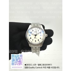 V7공장 IWC 파일럿 마크20 화이트다이얼 브레이슬릿