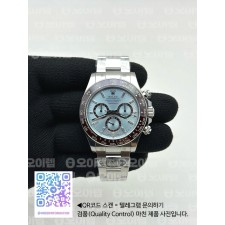 국내배송!! Clean공장 롤렉스 세라믹 데이토나 바게트인덱스 아이스다이얼 브레이슬릿 (고유번호 (c2)