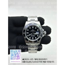 국내배송!! VS공장 롤렉스 서브마리너 41 신형 블랙데이트 브레이슬릿 (고유번호 0s99)