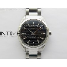 [2025.12UP] N1공장 오메가 씨마스터 아쿠아테라 150m 블랙다이얼 브레이슬릿 Aqua Terra 150M Master Chronometers N1F Best Edition Black Textured Dial on SS Bracelet A8900