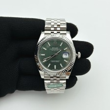 국내배송!! CLEAN공장 롤렉스 데이저스트 41 스틸 그린플루티드다이얼 플루티드베젤 쥬빌레브레이슬릿 (고유번호 C3)