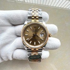 국내배송!! CLEAN공장 롤렉스 데이저스트 36 옐로우골드콤비 샴페인다이얼 쥬빌레브레이슬릿 (고유번호 WC21)