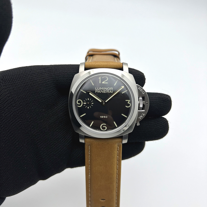 해외빠른출고!! VS공장 파네라이 루미노르 PAM127 블랙다이얼 가죽스트랩 (고유번호 VS56)