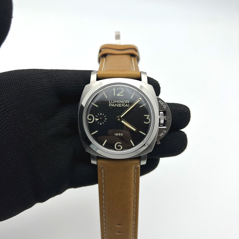 해외빠른출고!! VS공장 파네라이 루미노르 PAM127 블랙다이얼 가죽스트랩 (고유번호 VS57)